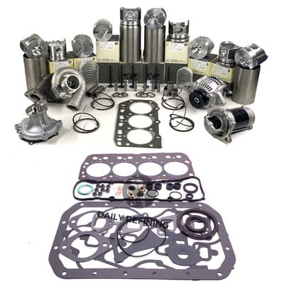 buy Bộ sửa chữa D1102 bộ đại tu cho phụ tùng máy xúc kubota, xi lanh, piston, bộ gioăng, xéc măng online manufacture
