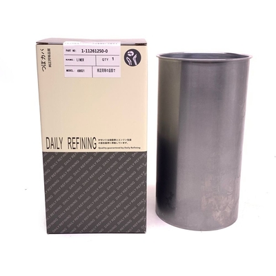 Động cơ diesel 6BG1 cho Isuzu Liner Cylinder Sleeve 1-11261385-0
